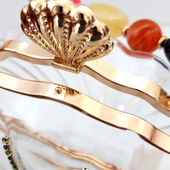 Mini Rhinestone & Bead Decor Transparent Dome Women's Clear Crossbody Handbag - Picture 8 of 11